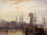 Rouen by Richard Parkes Bonington